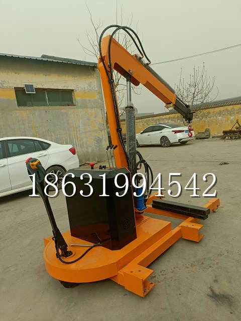 百色市自卸车厢随车吊 自制轮式四不像起重机 四驱平板吊 5吨 贵盛